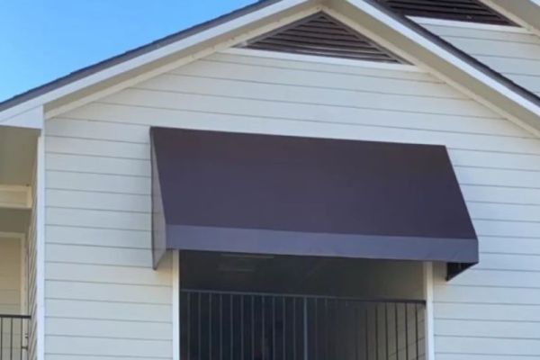 Square Fabric Apartment Awnings