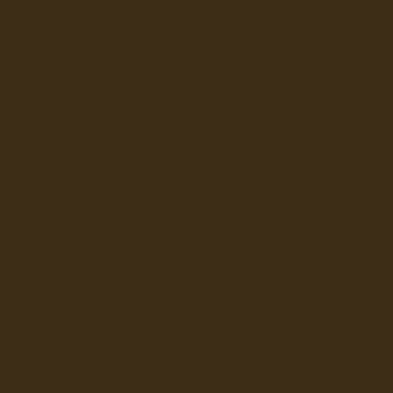 powder coating color option - terra brown