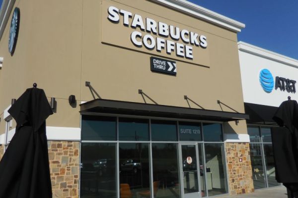 Starbucks Suspended Canopies