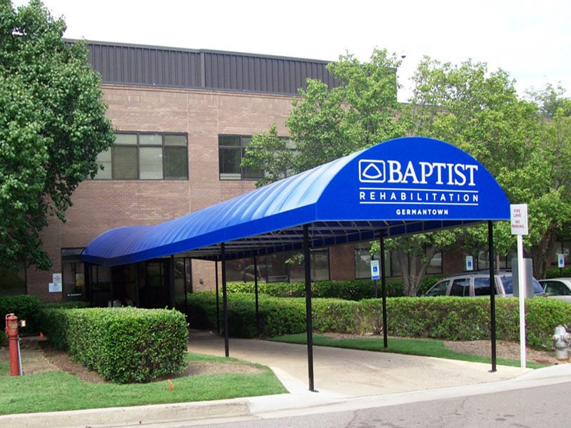 Parasol Awnings Baptist Hospital & Rehab Germantown, TN