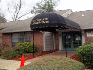 Parasol Awnings Stonegate Apartments Memphis, TN