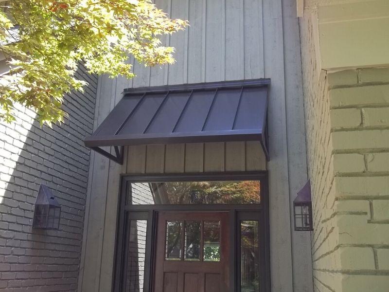 residential standing seam awning