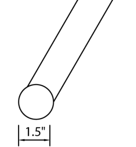 Suspended Metal Canopy hanger attachment drawing round