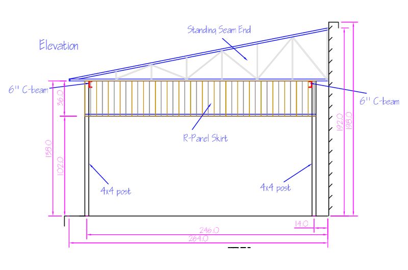 architectural drawing sample