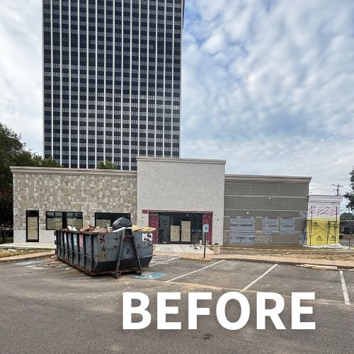 restaurant building under construction