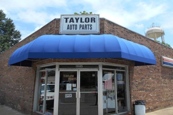 Commercial Fabric Entryway Convex Awning