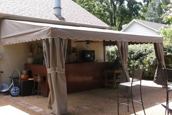 Tie Back Patio Curtains