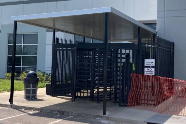 Employee Entrance Canopy 