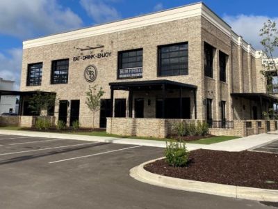 Flat Metal Canopies with Posts