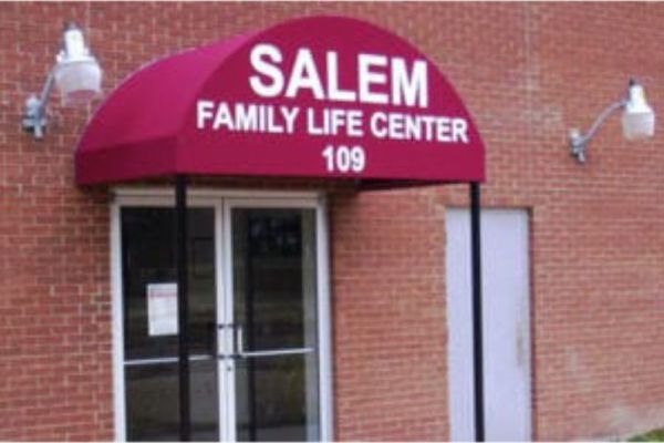 Marquee Entryway Fabric Awning