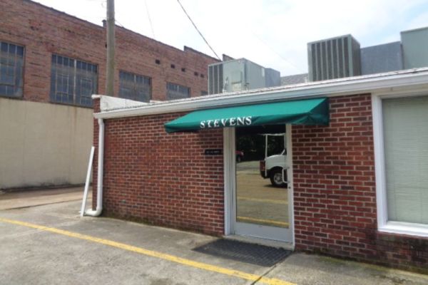 Commercial Fabric Square Awning with Graphics