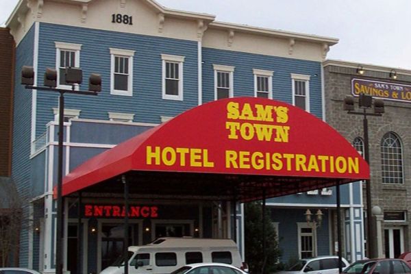 Marquee Fabric Entryway Canopy 
