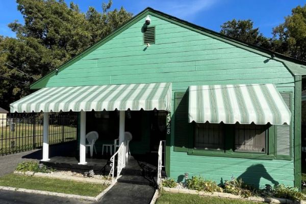 Square Fabric Awnings