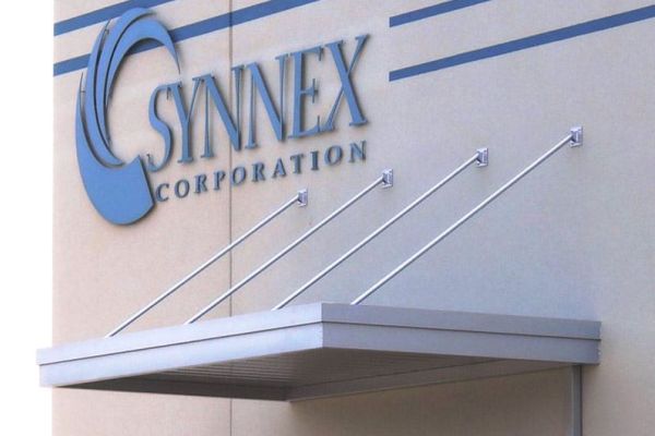 Suspended Metal Canopy