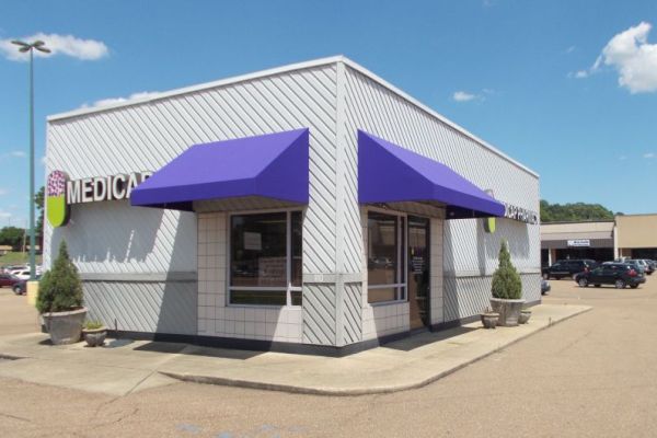 Square Fabric Awning